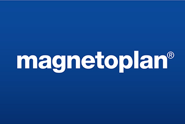 Magnetoplan Plaque magnétique 2.0 x 2.0 cm Noir
