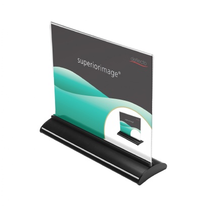 A5 Landscape Superior Image Contour Sign Holder