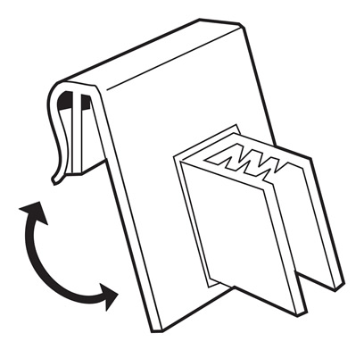 Hinged Data Flag