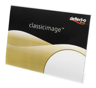 Landscape Slanted Sign Holder