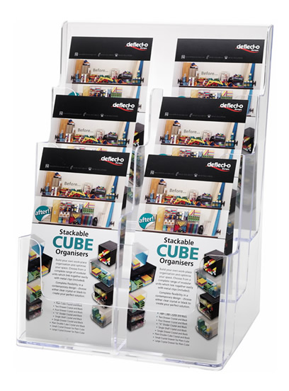 3 Tier Literature Holder