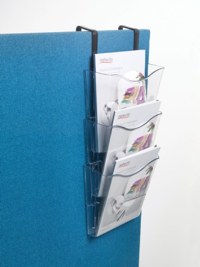 3 x A4 Portrait Literature Files with Hanging Bracket