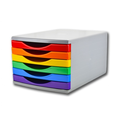 180mm Drawer Tower 6 x 30mm Closed Drawer