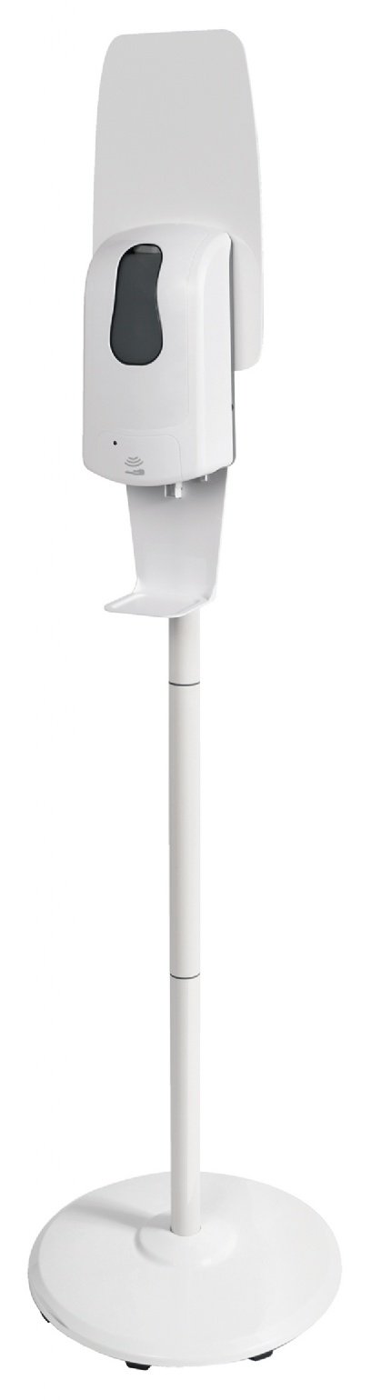 Floorstand Hand Sanitiser - White