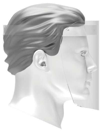 Anti-Fog Disposable Personal Face Shield with Foam - 100 Pack