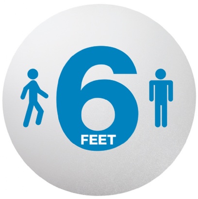 StandSafe Personal Spacing Disks - Six Feet Apart