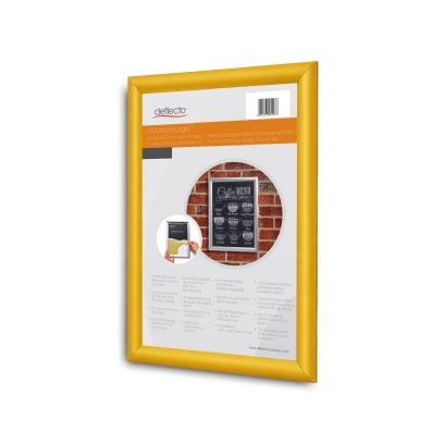 Snap Frame Sign Holder - Gold