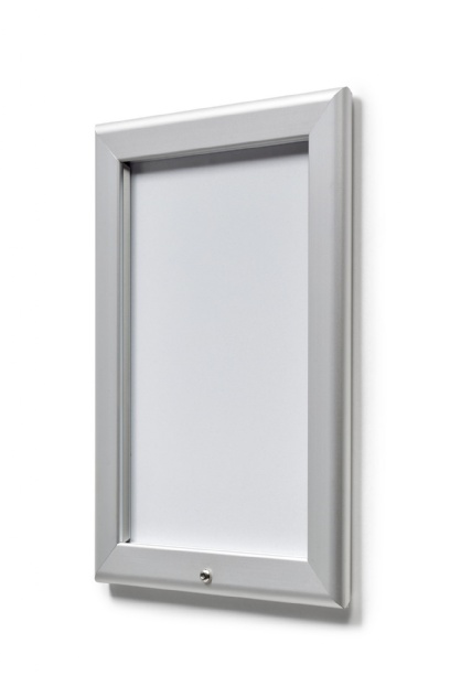LOCKABLE SNAP FRAME - SILVER